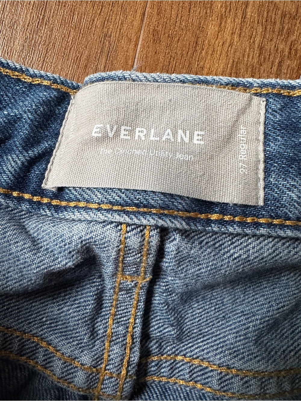 Everlane- The Cinched Utility Jean 27 Regular - Picture 9 of 12
